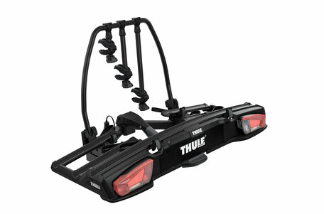 Thule VeloSpace XT 3 Black (939B) | Trekhaak fietsendrager | uitbreidbaar | 3 fietsen