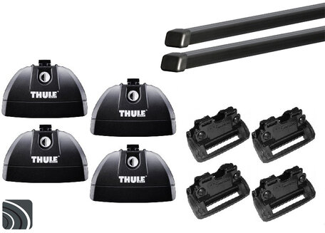 Thule dakdragers | Audi Q8 vanaf 2018 | Squarebar