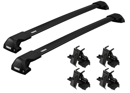 Thule dakdragers | Kia Sportage NQ5 vanaf 2022 | Dichte railing | WingBar Edge Black