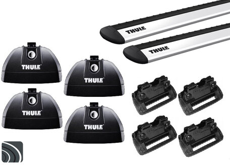 Thule WingBar dakdragers | Jeep Compass vanaf 2017