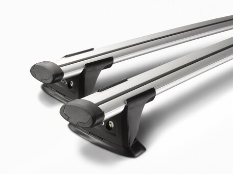 Whispbar dakdragers Toyota Corolla 5d. van 2002 tot 2006 | Complete set met Through Bars
