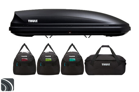 Thule Pacific (L) 780 dakkoffer Antraciet met Thule tassenset