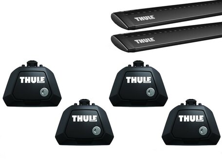 Thule dakdragers | Citroën Berlingo Multispace 5-dr van 2008 tot 2018 | WingBar Evo Black