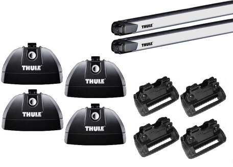 Thule dakdragers | Opel Adam 3-dr Hatchback vanaf 2013 | SlideBar Evo