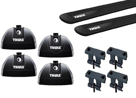 Thule WingBar Evo Black | Mercedes E-Klasse sedan | Fixpoints