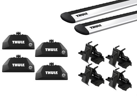Thule WingBar Evo dakdragers | Lynk & Co 01 vanaf 2021 | Geïntegreerde railing