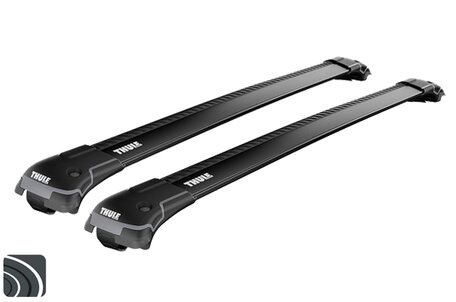 Thule dakdragers | SsangYong Rodius | 2014 tot 2019 | Dakrailing | WingBar Edge Black
