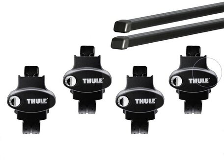 Thule dakdragers | Nissan Pathfinder | 2005 tot 2012 | SquareBar Evo