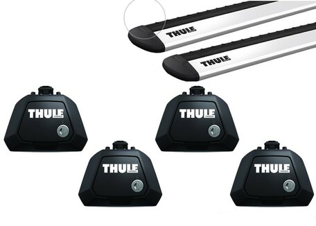 Thule dakdragers | Chevrolet Spark | 2010 tot 2015 | Dakrailing | WingBar Evo