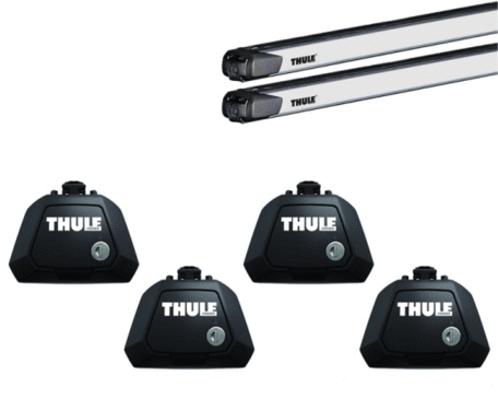 Thule SlideBar dakdragers | Chevrolet Spark- Open dakrailing