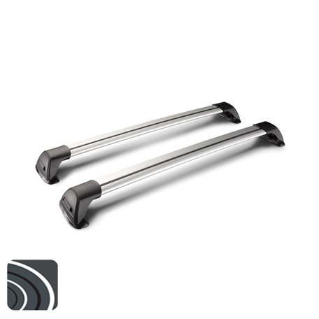 Whispbar dakdragers Seat Alhambra 5d. | Complete set met Flush Bars