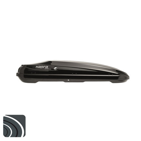 Hapro Zenith 6.6 dakkoffer | Brilliant Black