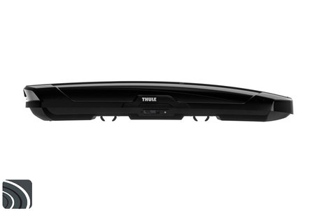 Thule Motion XT Alpine | Black Glossy | Dakkoffer - Skikoffer