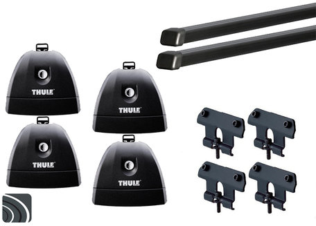 Thule dakdragers | Renault Modus | 2004 tot 2012 | Squarebar